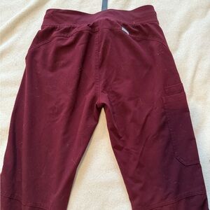 Figs Women's Burgundy Casual Pants